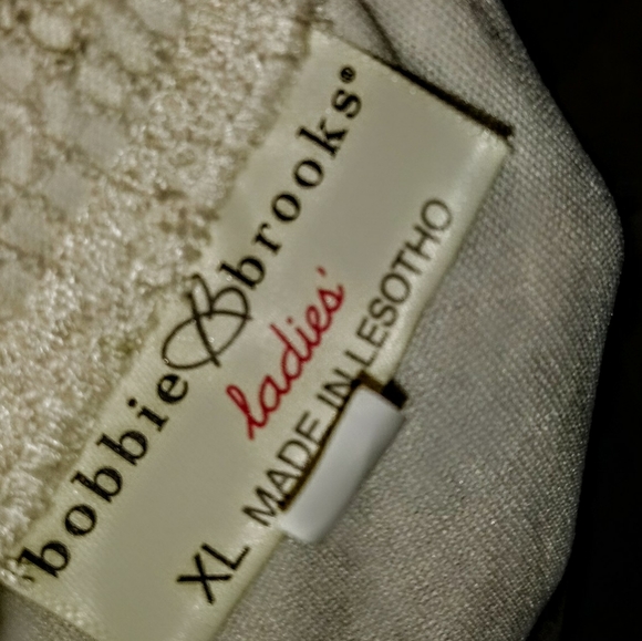 Bobby Brooks Skirt Size XL Maxi Lace Lined Slit - Picture 7 of 8